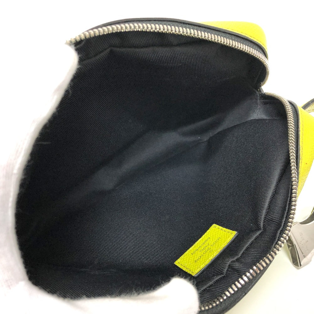 LOUIS VUITTON M30239 タイガラマ アウトドアメッセンジャーPM メッセンジャーバッグ ボディバッグ タイガレザー メンズ イエロー