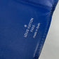 LOUIS VUITTON M67620 Taiga Rama Discovery Compact Wallet, Men's Trifold Taiga Leather, Blue