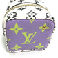 LOUIS VUITTON M67669 モノグラム ジャイアント ポルトモネ キューブ ポーチ キャンバス レディース イエロー