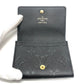 LOUIS VUITTON M58456 アンヴェロップ･カルト ドゥ ヴィジット 小物 名刺入れ カードケース モノグラムアンプラントレザー レディース ブラック