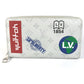 LOUIS VUITTON M67824 Monogram Logo Story Zippy Organizer Round Zipper Long Wallet in Monogram Canvas, Men's, White