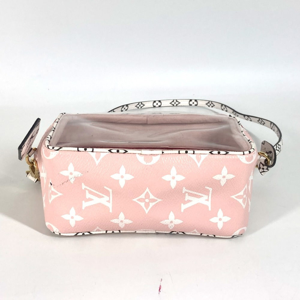 LOUIS VUITTON M67601 モノグラムジャイアント ビーチポーチ ハンドバッグ カバン 肩掛け ショルダーバッグ モノグラムジャイアントキャンバス レディース レッド