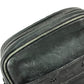 LOUIS VUITTON M43681 Monogram Shadow Danube PM Pochette Shoulder Bag in Black Leather