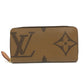 LOUIS VUITTON Ｍ67687 モノグラムジャイアント ジッピーウォレット 長財布 財布 ウォレット 長財布 モノグラムリバースキャンバス レディース ブラウン