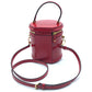 LOUIS VUITTON M53998 Monogram Vernis Cannes PM 2-Way Crossbody Handbag in Patent Leather, Rouge Red