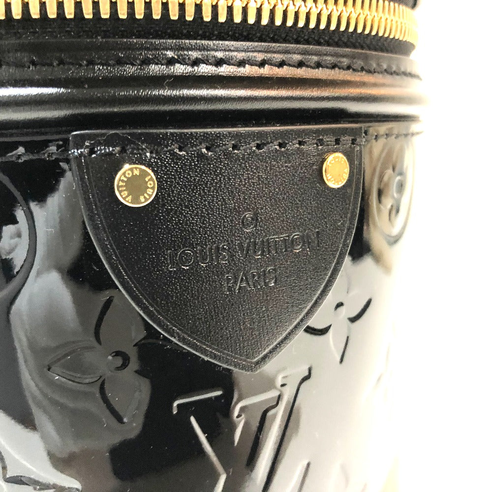 LOUIS VUITTON M53997 Monogram Vernis Cannes PM Handbag, Monogram Vernis, Women's, Noir, Black