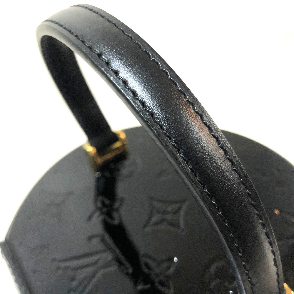 LOUIS VUITTON M53997 Monogram Vernis Cannes PM Handbag, Monogram Vernis, Women's, Noir, Black
