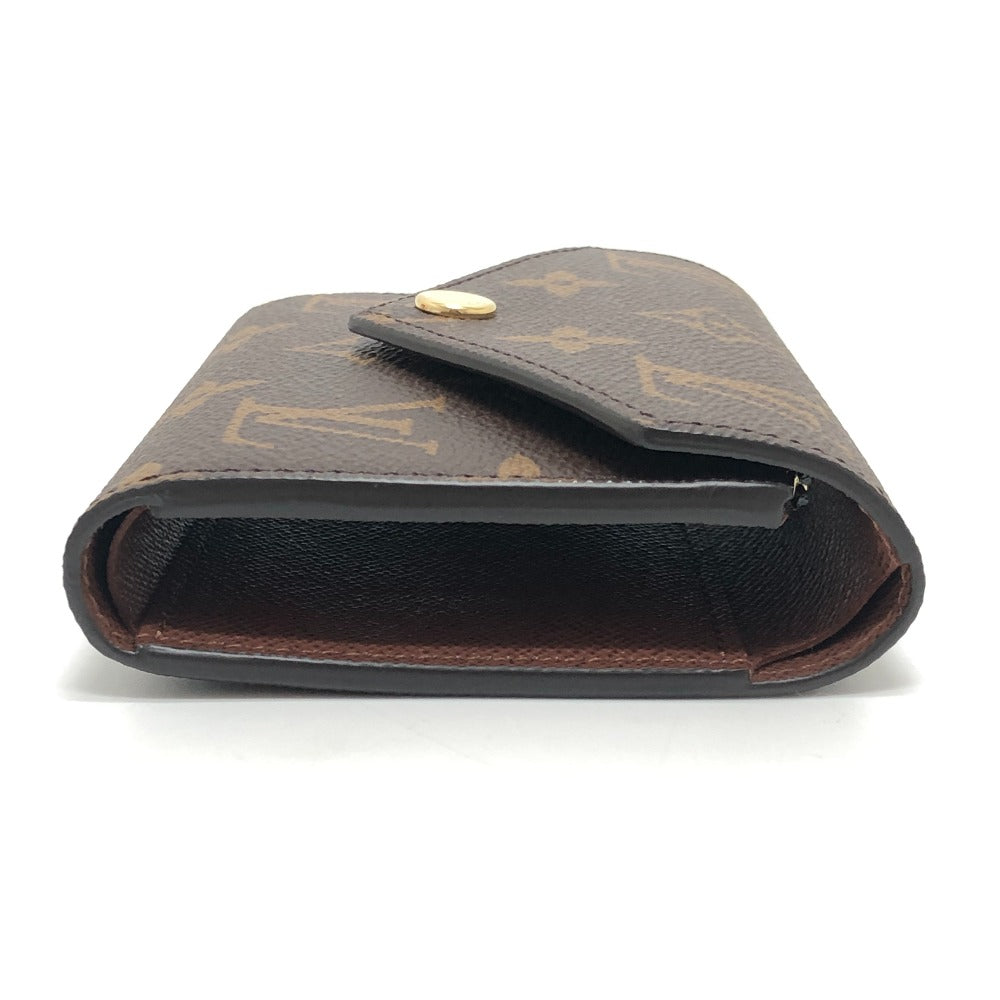 LOUIS VUITTON Ｍ62472 ポルトフォイユ･ヴィクトリーヌ 財布 ミニウォレット 3つ折り財布 モノグラムキャンバス レディース ブラウン