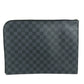 LOUIS VUITTON N41594　 アメリカズカップ ダミエグラフィット ポシェット・ジュールGM　 ポーチ カバン セカンドバッグ L字ファスナー クラッチバッグ ダミエグラフィットキャンバス ユニセックス ブラック