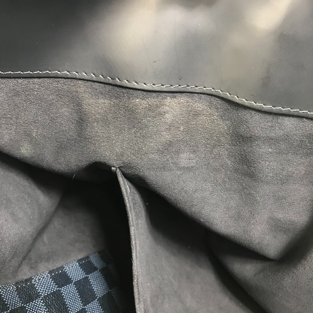 LOUIS VUITTON N41397 Damier Cobalt Cabas Voyage Shoulder Bag/Business Bag/Tote Bag in Damier Cobalt Canvas, Navy