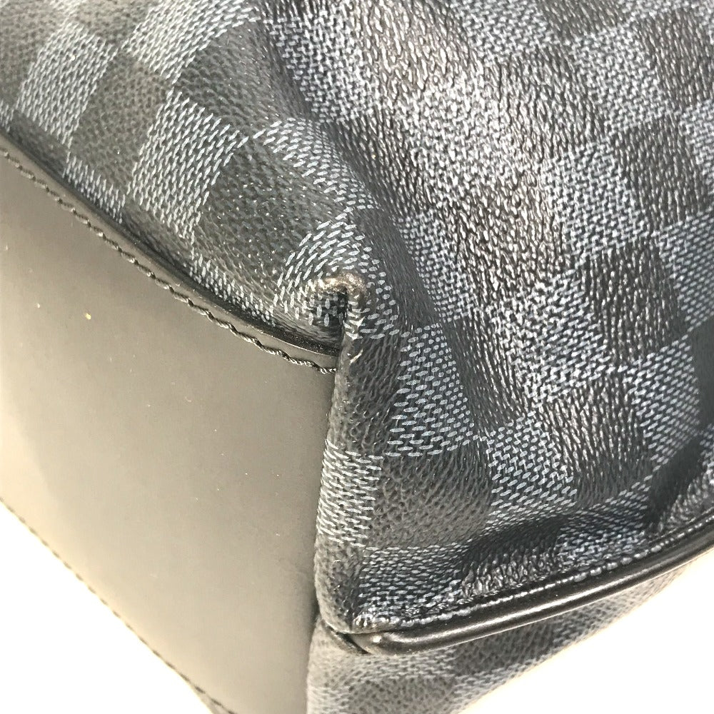 LOUIS VUITTON N41397 Damier Cobalt Cabas Voyage Shoulder Bag/Business Bag/Tote Bag in Damier Cobalt Canvas, Navy