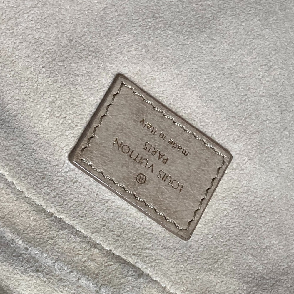 LOUIS VUITTON M95423 Monogram Olympe Nimbus GM Shoulder Bag in Ecru Beige Leather