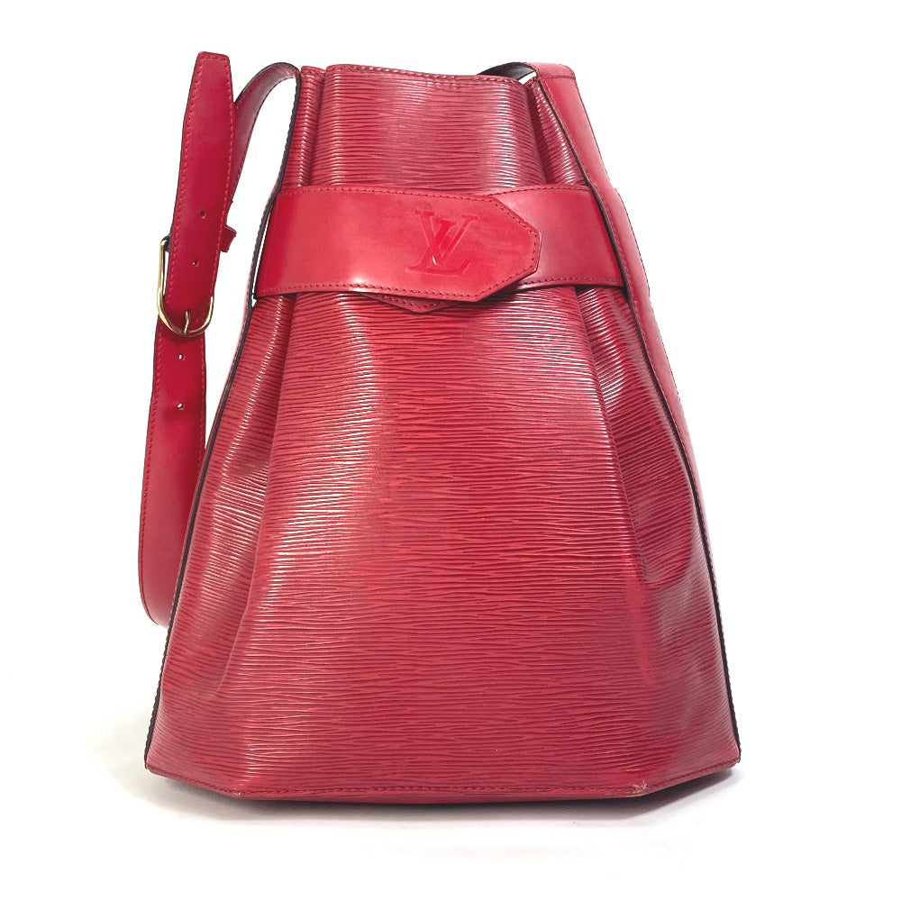 LOUIS VUITTON M80193 エピ サックデポール 肩掛け ショルダーバッグ エピレザー レディース カスティリアンレッド レッド
