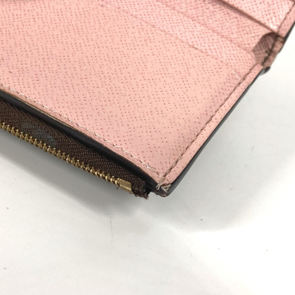 LOUIS VUITTON M62933 モノグラム ポルトフォイユゾエ コンパクトウォレット 財布 3つ折り財布 モノグラムキャンバス レディース ブラウン