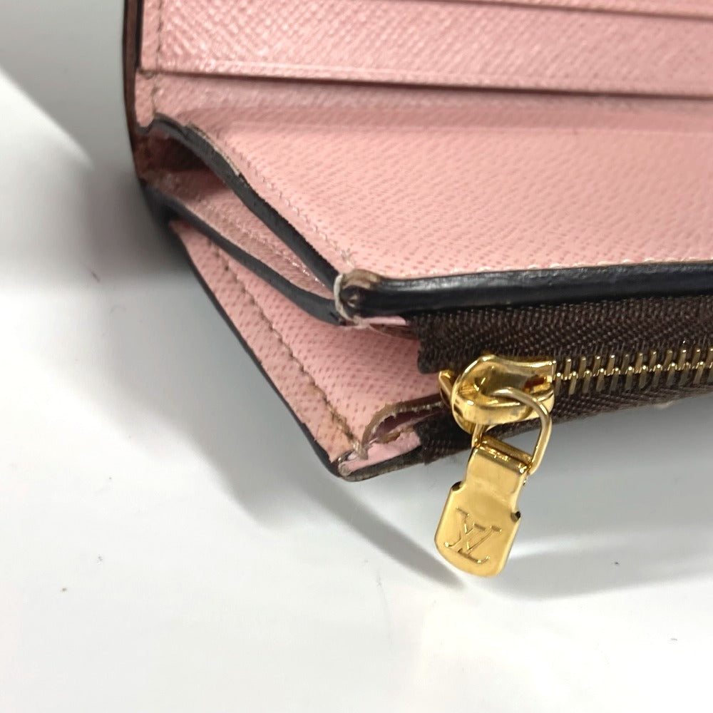 LOUIS VUITTON M62933 モノグラム ポルトフォイユゾエ コンパクトウォレット 財布 3つ折り財布 モノグラムキャンバス レディース ブラウン
