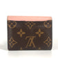 LOUIS VUITTON M62933 モノグラム ポルトフォイユゾエ コンパクトウォレット 財布 3つ折り財布 モノグラムキャンバス レディース ブラウン