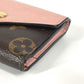 LOUIS VUITTON M62933 モノグラム ポルトフォイユゾエ コンパクトウォレット 財布 3つ折り財布 モノグラムキャンバス レディース ブラウン