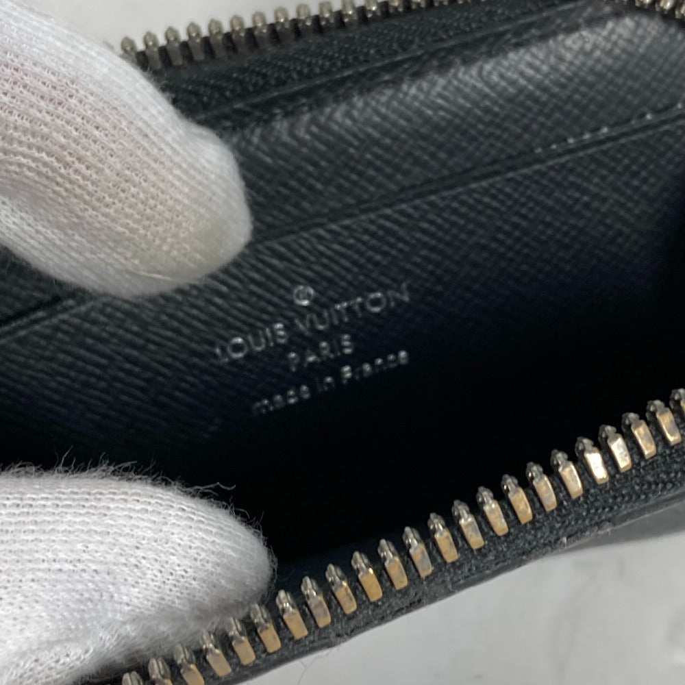 LOUIS VUITTON M63536 モノグラムエクリプス ポルトモネ ジュール 財布 小銭入れ L字ファスナー コインケース モノグラムエクリプスキャンバス メンズ ブラック
