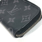 LOUIS VUITTON M63536 モノグラムエクリプス ポルトモネ ジュール 財布 小銭入れ L字ファスナー コインケース モノグラムエクリプスキャンバス メンズ ブラック