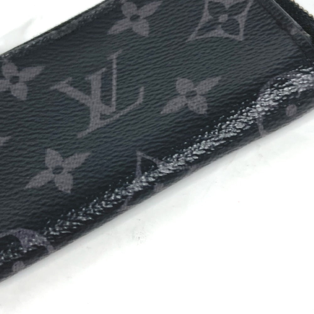 LOUIS VUITTON M63536 モノグラムエクリプス ポルトモネ ジュール 財布 小銭入れ L字ファスナー コインケース モノグラムエクリプスキャンバス メンズ ブラック