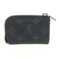 LOUIS VUITTON M63536 Monogram Eclipse Porte Monnaie Jour Wallet/Coin Case in Monogram Eclipse Canvas, Men's, Black