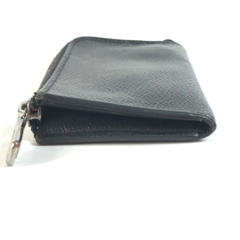 LOUIS VUITTON M63536 Monogram Eclipse Porte Monnaie Jour Wallet/Coin Case in Monogram Eclipse Canvas, Men's, Black