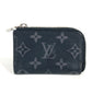 LOUIS VUITTON M63536 モノグラムエクリプス ポルトモネ ジュール 財布 小銭入れ L字ファスナー コインケース モノグラムエクリプスキャンバス ユニセックス ブラック