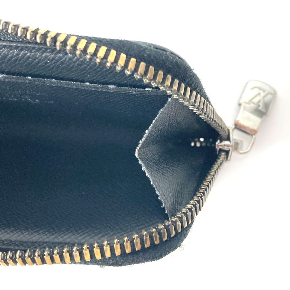 LOUIS VUITTON M63536 モノグラムエクリプス ポルトモネ ジュール 財布 小銭入れ L字ファスナー コインケース モノグラムエクリプスキャンバス ユニセックス ブラック