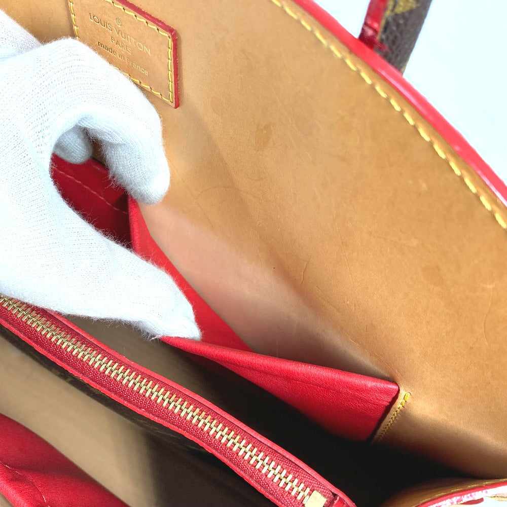 LOUIS VUITTON M41234 モノグラム スタッズ アイコノクラスト クリスチャンルブタンコラボ トートバッグ カバン ハンドバッグ モノグラムキャンバス/ハラコ レディース ブラウン