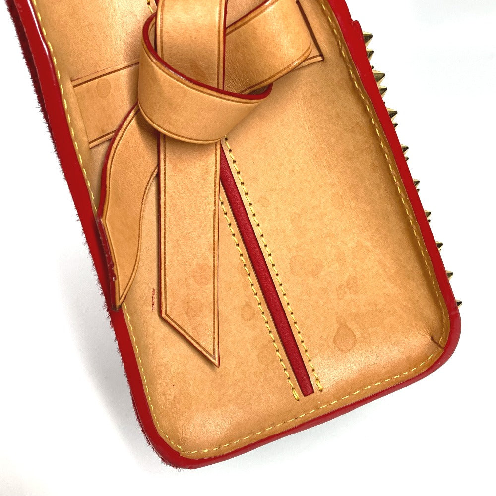 LOUIS VUITTON M41234 モノグラム スタッズ アイコノクラスト クリスチャンルブタンコラボ トートバッグ カバン ハンドバッグ モノグラムキャンバス/ハラコ レディース ブラウン
