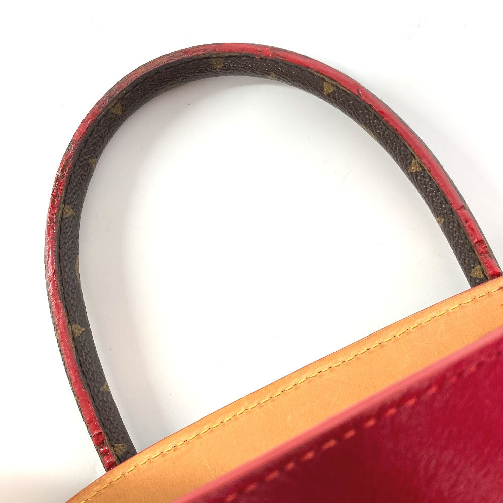 LOUIS VUITTON M41234 モノグラム スタッズ アイコノクラスト クリスチャンルブタンコラボ トートバッグ カバン ハンドバッグ モノグラムキャンバス/ハラコ レディース ブラウン