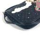 LOUIS VUITTON M92273 モノグラムサテン コント ドゥ フェ ミュゼット 斜め掛け フラップ カバン ポシェット ショルダーバッグ モノグラムサテンキャンバス レディース ブラック