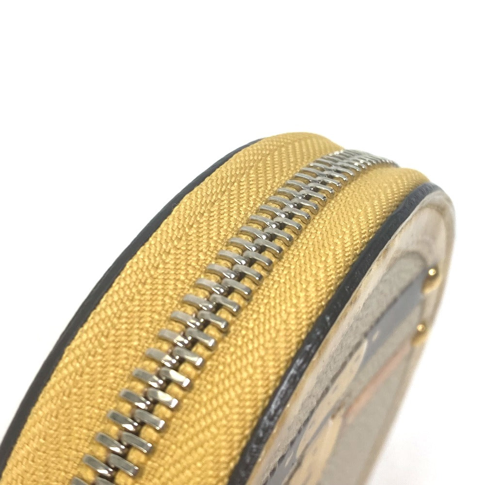 LOUIS VUITTON M52747 Micro Boite Chapeau Wallet with Chain, Beige Leather Coin Case, Men's, Shinjuku Isetan Exclusive