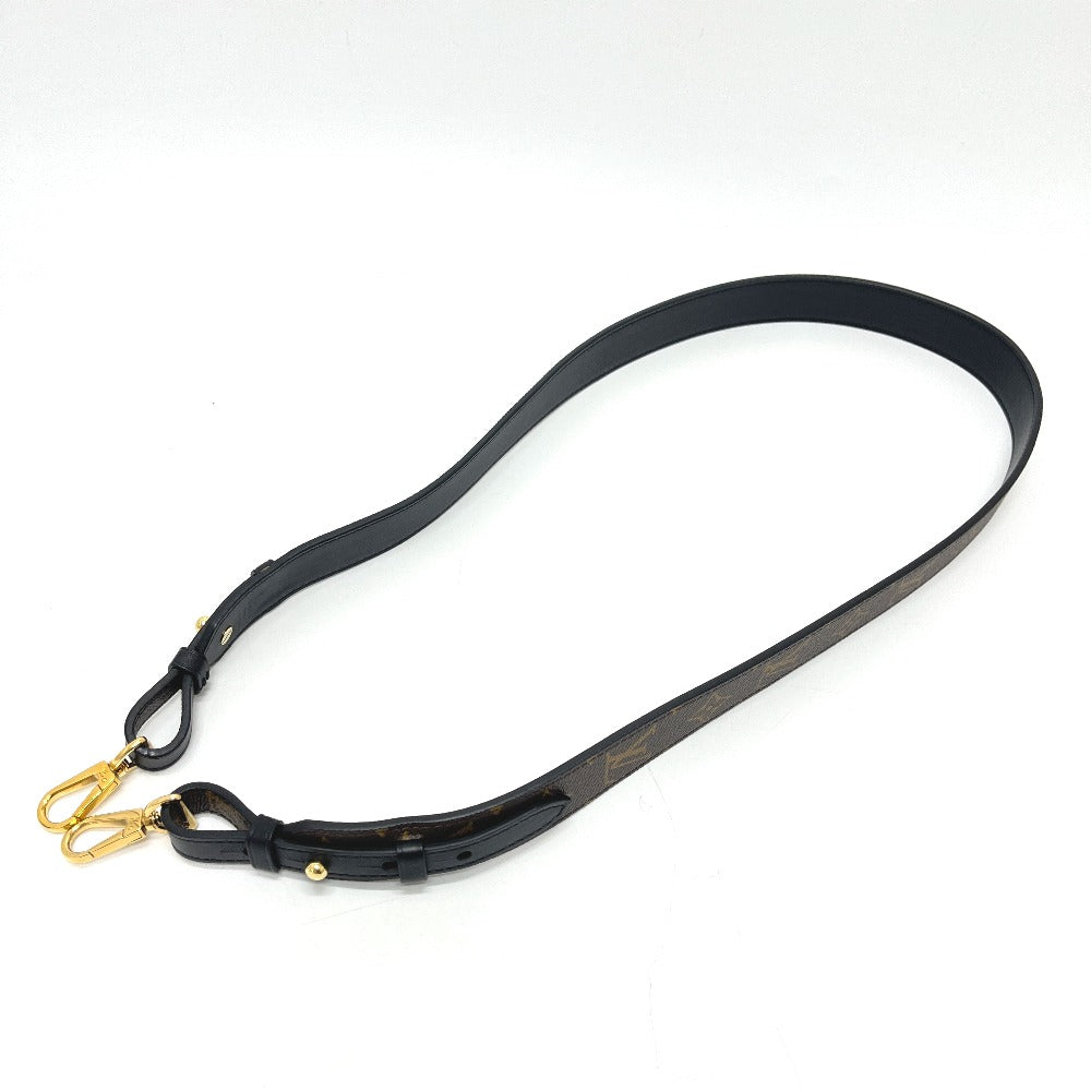 LOUIS VUITTON JO2331 Shoulder strap XL Bag strap Shoulder strap MonogramMacassarCanvas Brown/Black Used