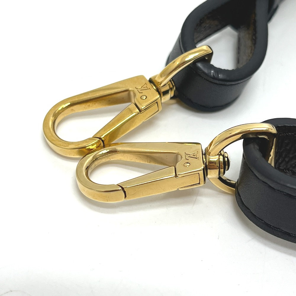 LOUIS VUITTON JO2331 Shoulder strap XL Bag strap Shoulder strap MonogramMacassarCanvas Brown/Black Used