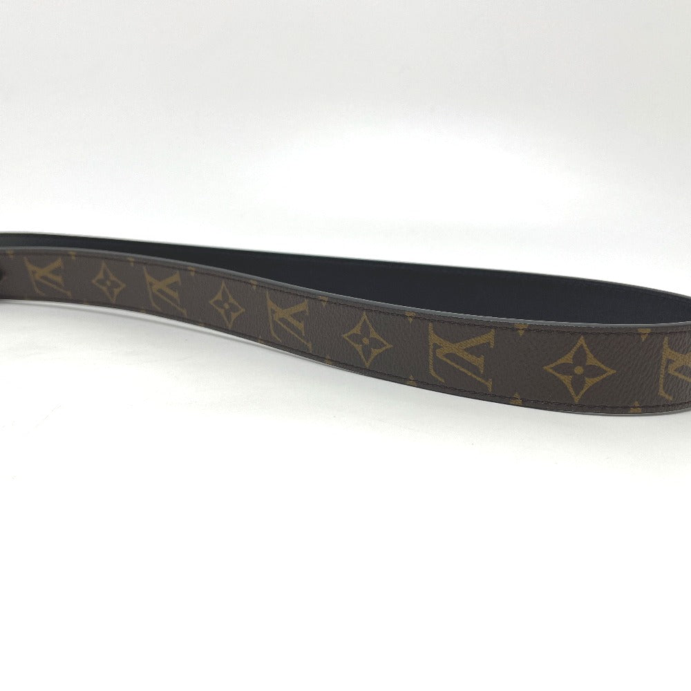 LOUIS VUITTON JO2331 Shoulder strap XL Bag strap Shoulder strap MonogramMacassarCanvas Brown/Black Used