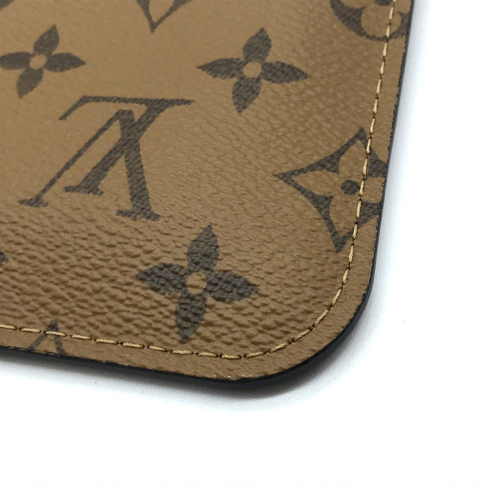 LOUIS VUITTON M45198 Monogram Reverse Video Print Carry It Shoulder Bag/Tote Bag in Monogram Reverse Canvas, Women's, Brown