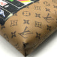 LOUIS VUITTON M45198 Monogram Reverse Video Print Carry It Shoulder Bag/Tote Bag in Monogram Reverse Canvas, Women's, Brown