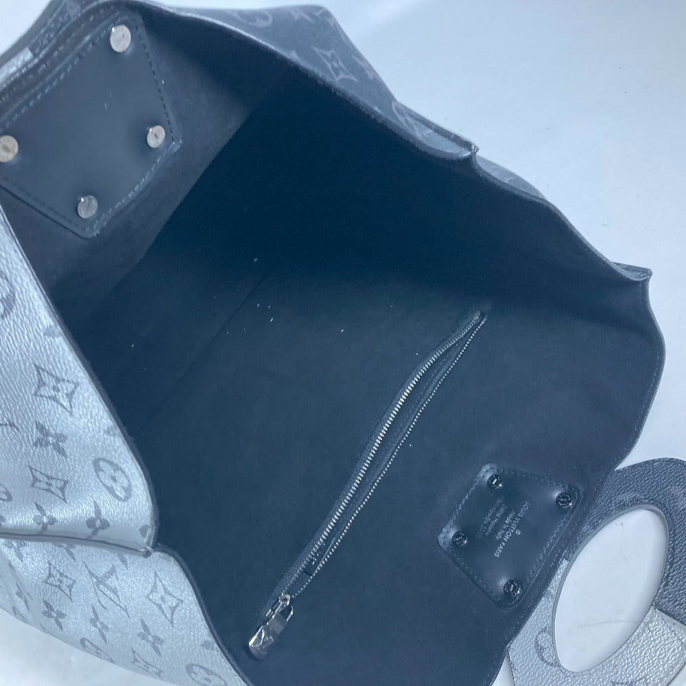 LOUIS VUITTON M43816 モノグラムエクリプス スプリット トート ハンドバッグ カバン バイカラー バッグ トートバッグ モノグラムエクリプスキャンバス メンズ ブラック