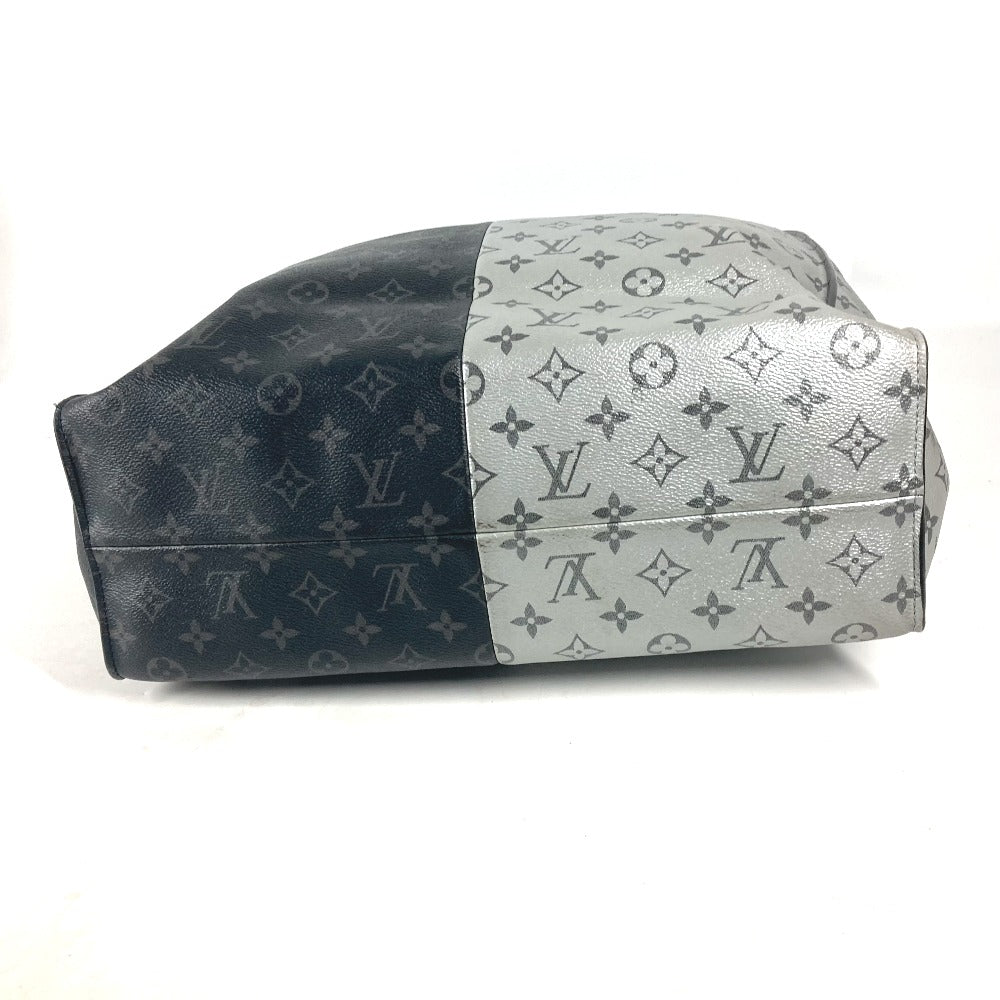 LOUIS VUITTON M43816 モノグラムエクリプス スプリット トート ハンドバッグ カバン バイカラー バッグ トートバッグ モノグラムエクリプスキャンバス メンズ ブラック