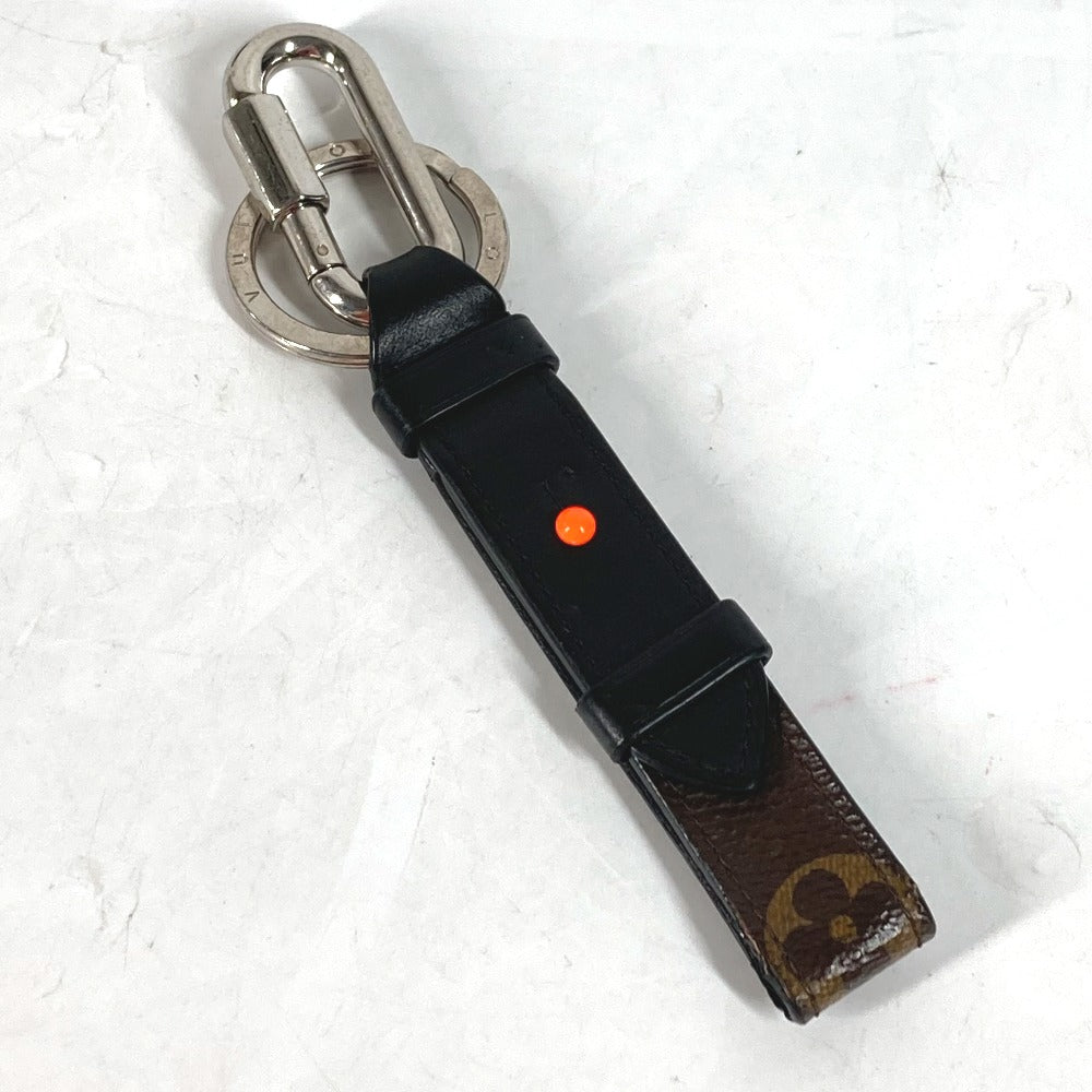 LOUIS VUITTON MP2293 モノグラム ポルト クレ ドラゴンヌ バッグチャーム カラビナ キーホルダー モノグラムキャンバス メンズ ブラウン