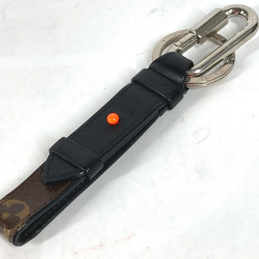 LOUIS VUITTON MP2293 モノグラム ポルト クレ ドラゴンヌ バッグチャーム カラビナ キーホルダー モノグラムキャンバス メンズ ブラウン