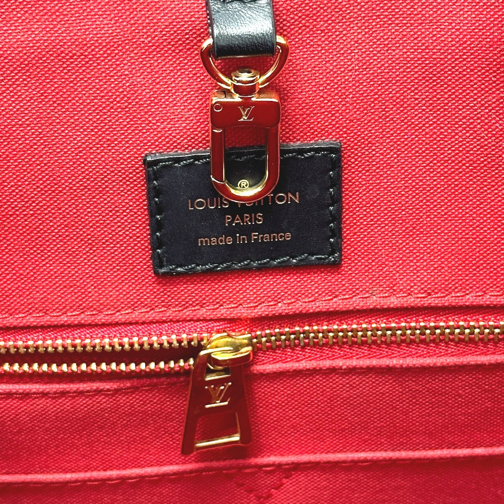 LOUIS VUITTON M45321 モノグラム オンザゴー MM カバン ショルダーバッグ 肩掛け トートバッグ モノグラムキャンバス レディース ブラウン