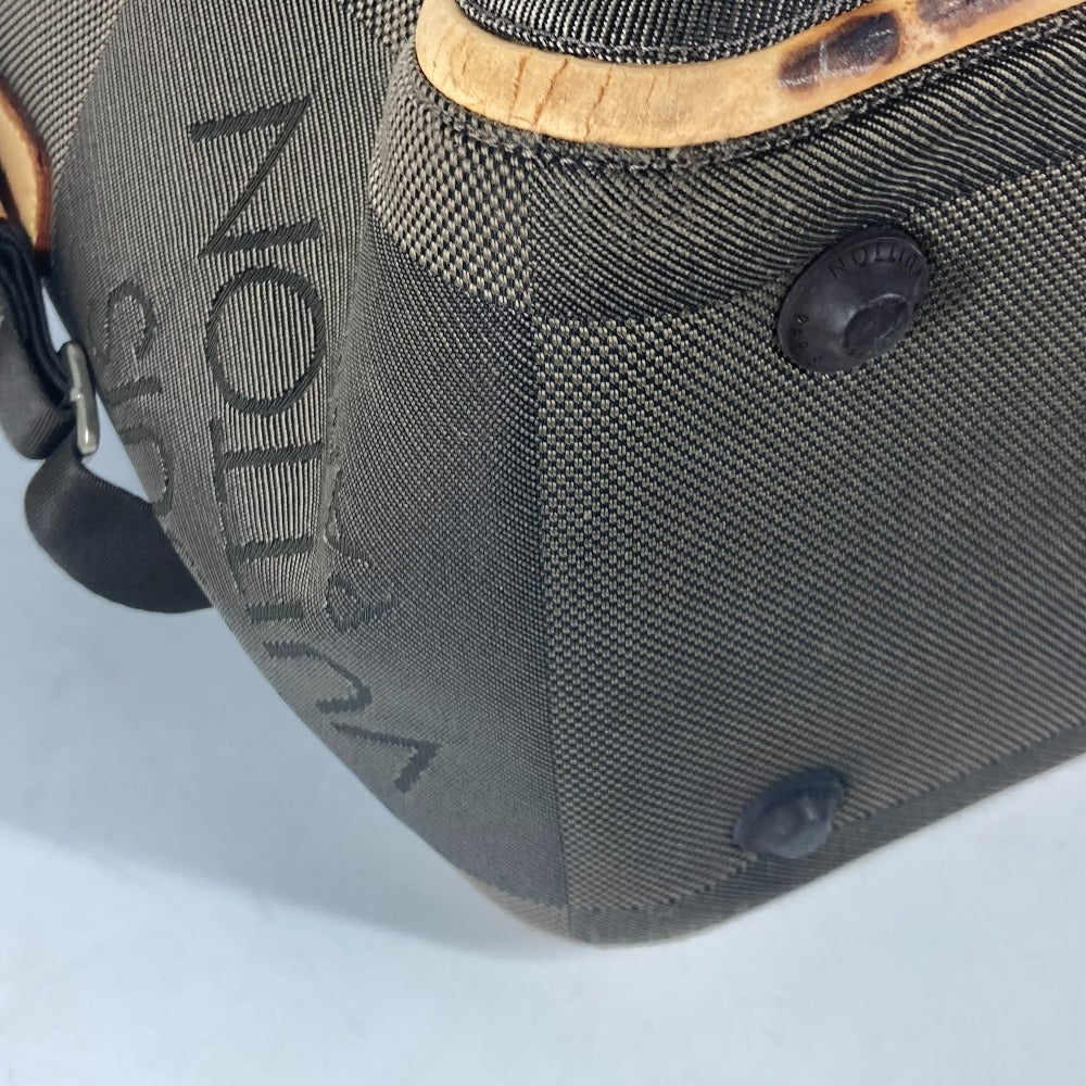 LOUIS VUITTON M93015 ダミエジェアン スヴラン 2WAYバッグ トラベルバッグ 旅行バッグ 斜め掛け カバン ボストンバッグ キャンバス ユニセックス テール カーキ - brandshop-reference
