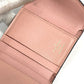 LOUIS VUITTON M62936 モノグラムアンプラント ポルトフォイユ ゾエ コンパクトウォレット 3つ折り財布 モノグラムアンプラントレザー レディース ローズプードル ピンク