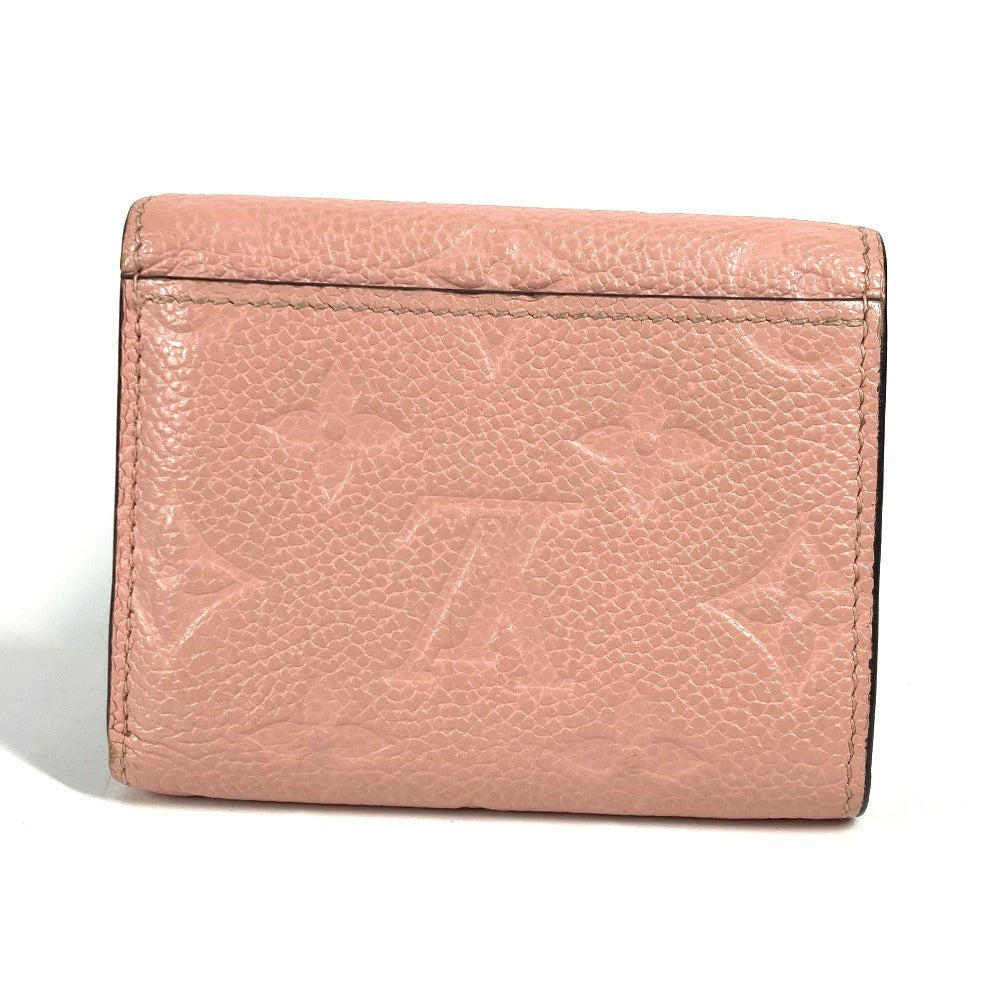 LOUIS VUITTON M62936 モノグラムアンプラント ポルトフォイユ ゾエ コンパクトウォレット 3つ折り財布 モノグラムアンプラントレザー レディース ローズプードル ピンク
