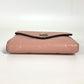 LOUIS VUITTON M62936 モノグラムアンプラント ポルトフォイユ ゾエ コンパクトウォレット 3つ折り財布 モノグラムアンプラントレザー レディース ローズプードル ピンク