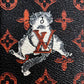 LOUIS VUITTON M63891 トランスフォームドモノグラム アイ・トランク キャットグラム iPhone X XS iPhoneケース モノグラムキャンバス レディース マロン ブラック×オレンジ