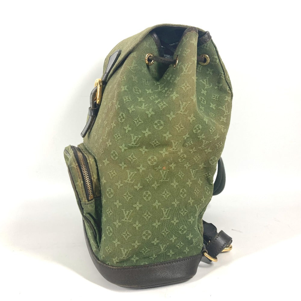 LOUIS VUITTON M92456 モノグラムミニ モンスリ GM バックパック カバン リュックサック モノグラムミニキャンバス ユニセックス カーキ - brandshop-reference