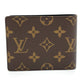 LOUIS VUITTON M80156 Animal Monogram Wallet Portefeuille Slender NM Bifold Wallet Monogram Canvas Men's Brown
